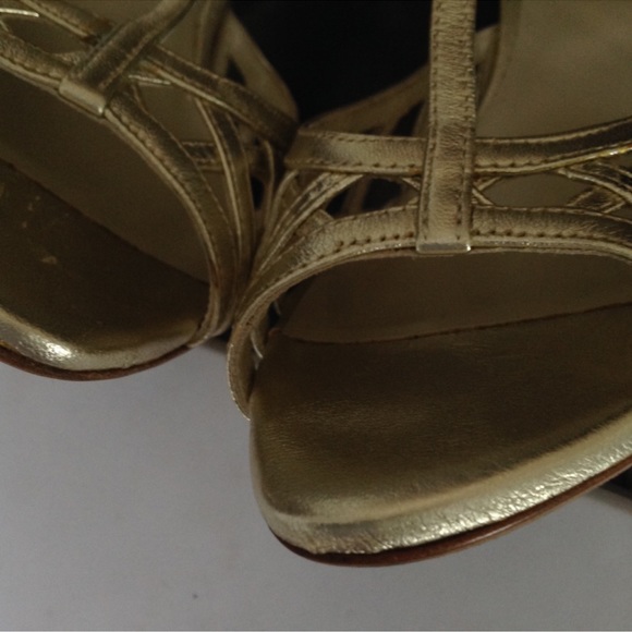 Christian Dior Lattice T-Strap Metallic size 39 - Picture 10 of 10